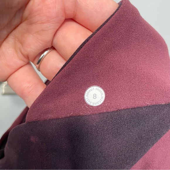 Lululemon Align Bra A/B - Diamond Dye Cassis Black / Cassis - Picture 9 of 9